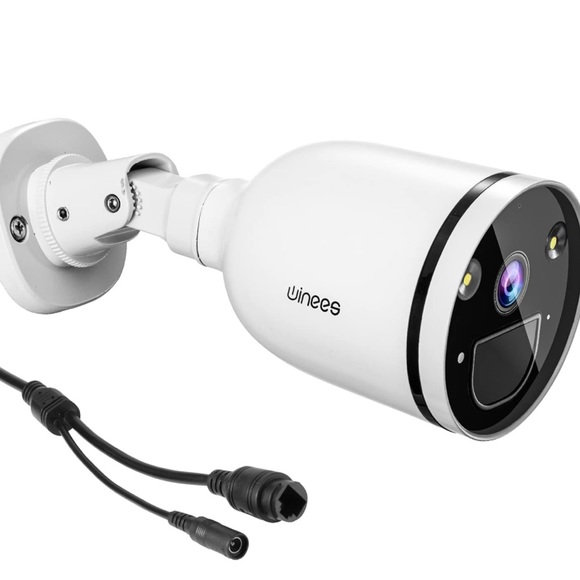 winees 2.4/5 GHz 4MP WiFiwColorNight Vision OutdoorSecurityCameraAlexa F2X Comp - Picture 1 of 13